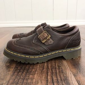 Dr martens black octavo 3 eye shoe santanita flat shoes hot sale